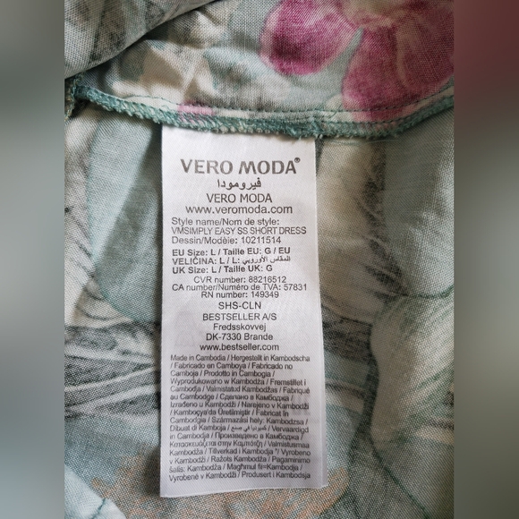 Vero Moda Simply Easy Tropicana Dress - Picture 11 of 12